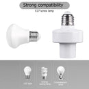 E27 Wireless Light Lamp Holder ON/Off Base Switch Socket for LED Bulbs (B) Newly
