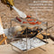 Outdoor Folding Picnic Camping Fire-Burning Detachable Barbecue Grill Stainless
