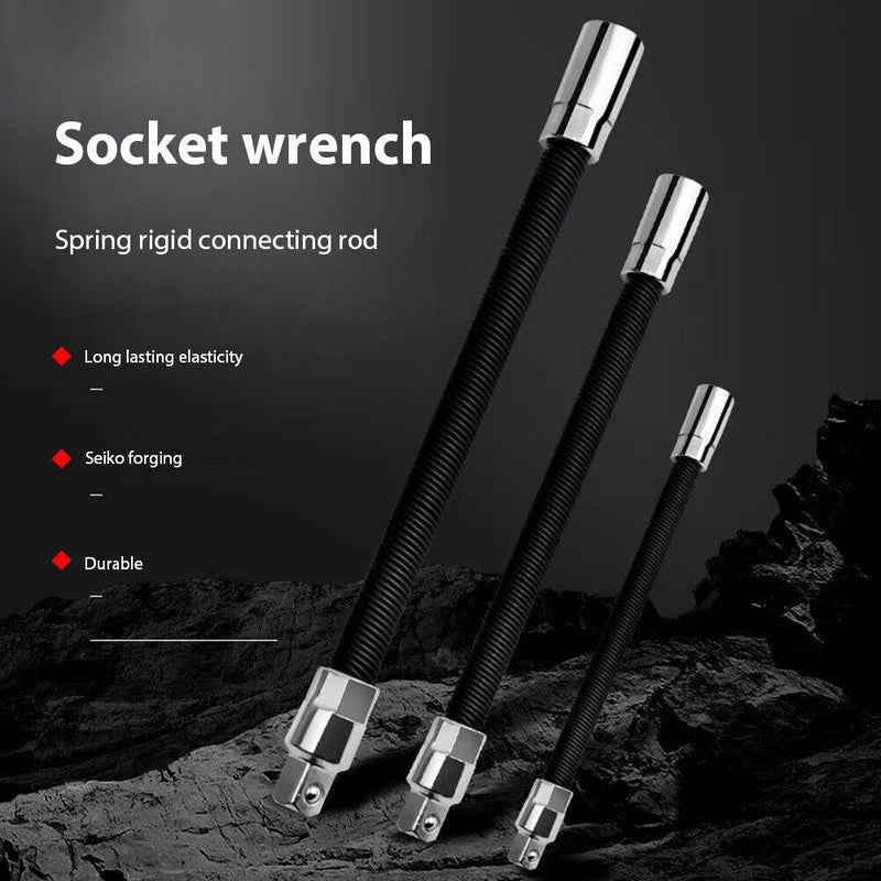 Electric Wrench Sleeve Flexible Shaft Universal Extension Rod (1/2 inch) Newly