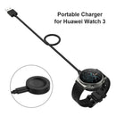 Charger for Huawei Watch GT 3/GT Runner 1m USB Cable Charging Dock (Black) Newly