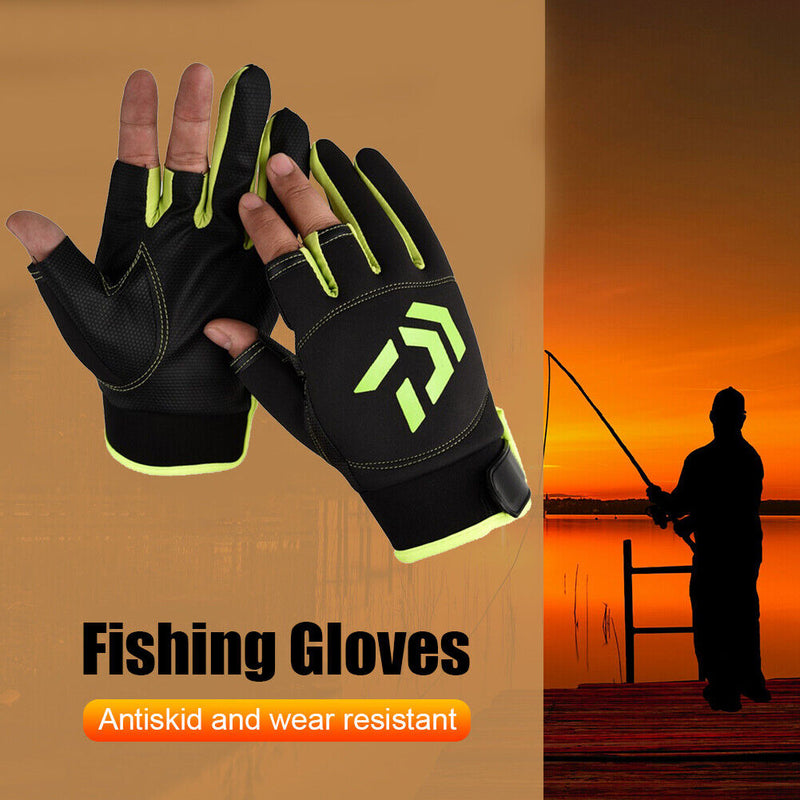Anti-Slip Fishing Gloves Summer Outdoor Breathable Angling Cycling Sports Glo