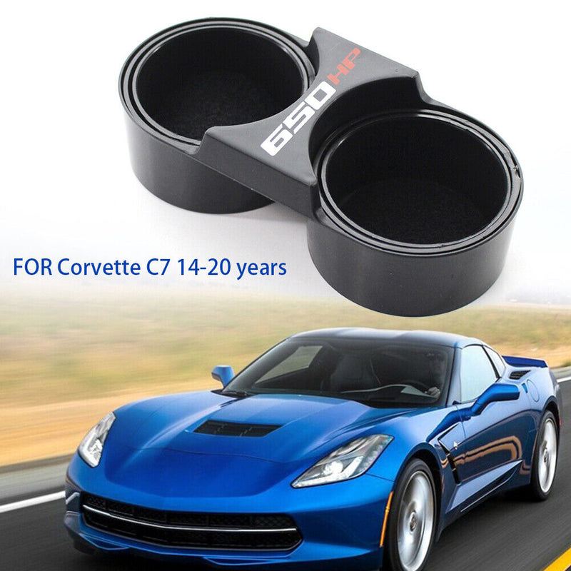 2014-2020 Dual Cup Drink Holder Extendable Retractable for Chevrolet Corvette C7