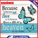 5D Diamond Painting Butterfly Words Full Round Drill DIY Crafts Mosaic Pictures
