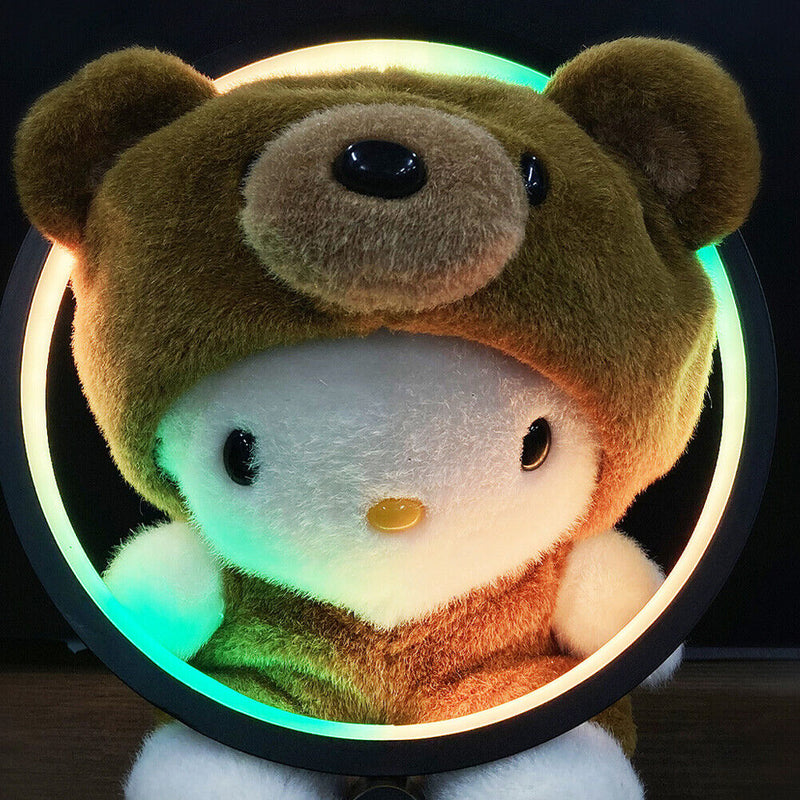 Remote Control Ring Night Light RGB Bedside Desk Atmosphere LED Lamps