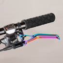 1 Pair Bicycle Handlebar Grips Anti-Slip Mountain Bike Plastic Bar Grip Cov