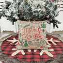 6pcs Xmas Decorative Throw Pillow Case Square Pillowcase for Sofa Bed Supplies