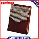 17 Keys Kalimba Pine Wood Musical Instrument Thumb Finger Piano for Beginner