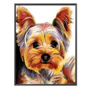 Full Cross Stitch 11CT Dog Counted Embroidery DIY Needlework Handmade Kits