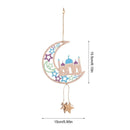 Wooden Kareem Eid Hanging Pendant DIY Craft Home Decorations Mubarak Ornament
