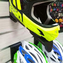 Helmhalter Display Rack Aufbewahrungshalterung Kleiderbügel Haken Zubehör