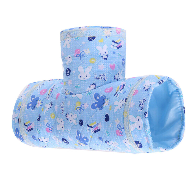 Hamster Tunnel Small Pet Animal Dutch Guinea Pig Hedgehog 3 Channels Toys Newly