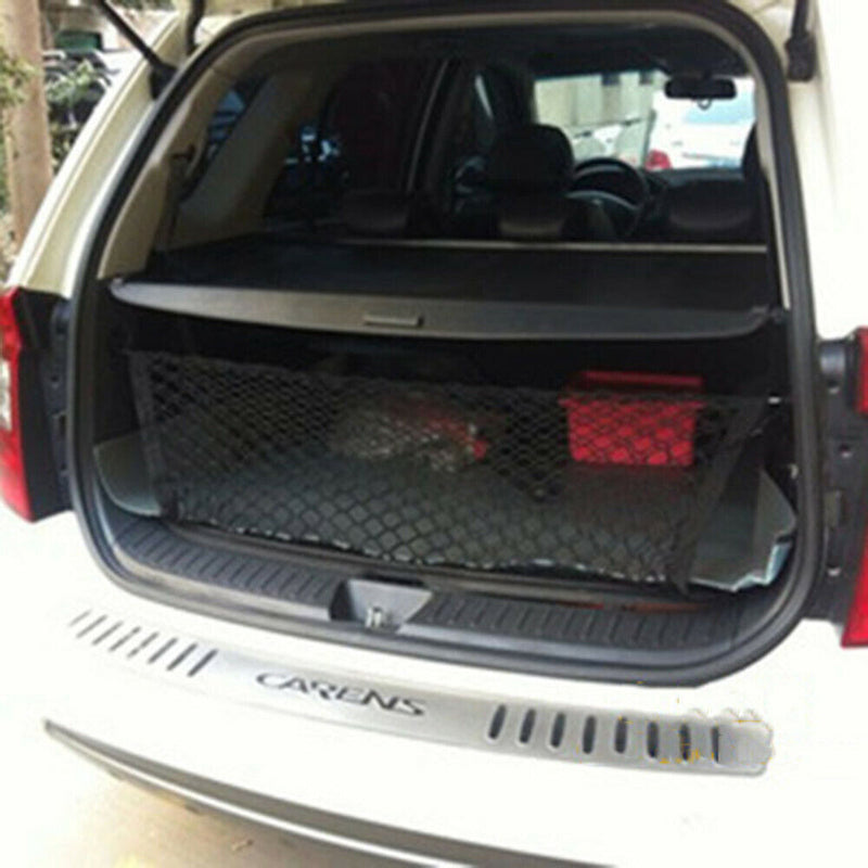 100x50CM Trunk Rear Storage Cargo Luggage Net&4 Hooks For Car Van Pickup SUV MPV