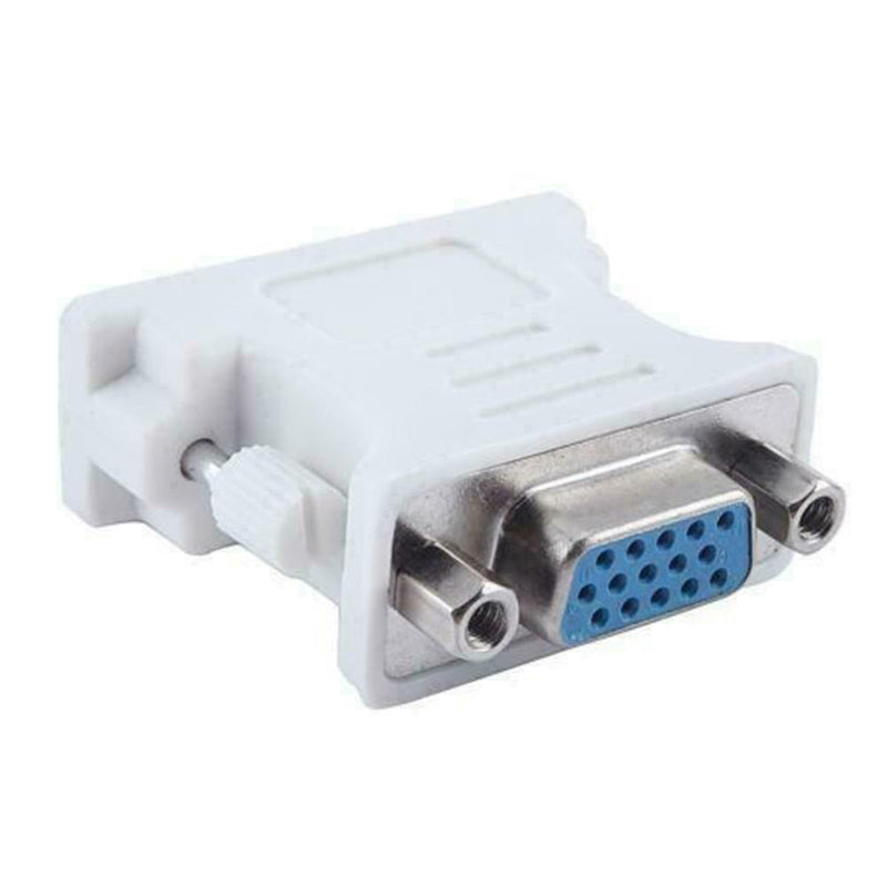 15 Pin VGA Female to DVI(24+1 Pin )Male Adapter Video J0Y4 Laptop F F0T2