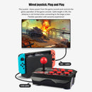 4-in-1 USB Wired Game Joystick Retro Arcade Station TURBO Games Rocker Console