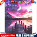 Diamond Painting 5D DIY Sea Broken Bridge Full Round Drill Rhinestone Kits