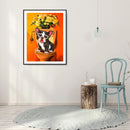 5D Diamond Painting Dog Full Round Drill DIY Wall Art Crafts Mosaic Rhineston
