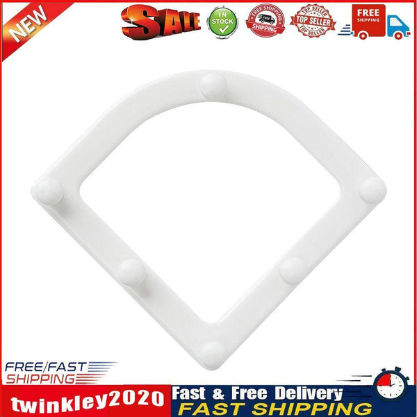 Triangle Drainage Rack Kitchen Leftovers Filter Hanging Net (White) Newly