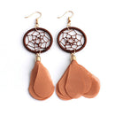 FHTYJ Wall Hanging for Party, Ethnic Women, Dream Catcher, Flumbling Hook Earri