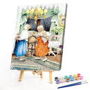 DIY Digital Picture Old Girlfriends Oil Painting By Numbers Acrylic Handicraft