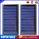 0.3W 5V 60mA Solar Panel Polycrystalline Cell Panel for 3.6V Battery (2pcs)