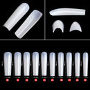 500PCS DIY Manicure Clear Wearable Full Cover False Nails XXL Long Ballet Square