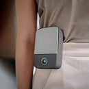 Lazy Hanging Neck Fans Mini Portable Digital Display Desktop Small Fans 3 Speed