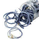 24pcs/set Hair Rubber Band Women Korean Ponytail Headband Elastic Girl Hair Rope