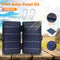 10W 5V Solar Panel Charger Bi-fold Waterproof Camping Solar Panel Pack for