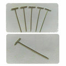50 Pcs Metal 38mm/1.50" T Pins For Modelling Macrame Craft P7T7 Sewing T3C5 Q8P6