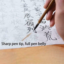 Bamboo Traditional Chinese Calligraphy Brushes Set Supplies Writing Art G8Y8