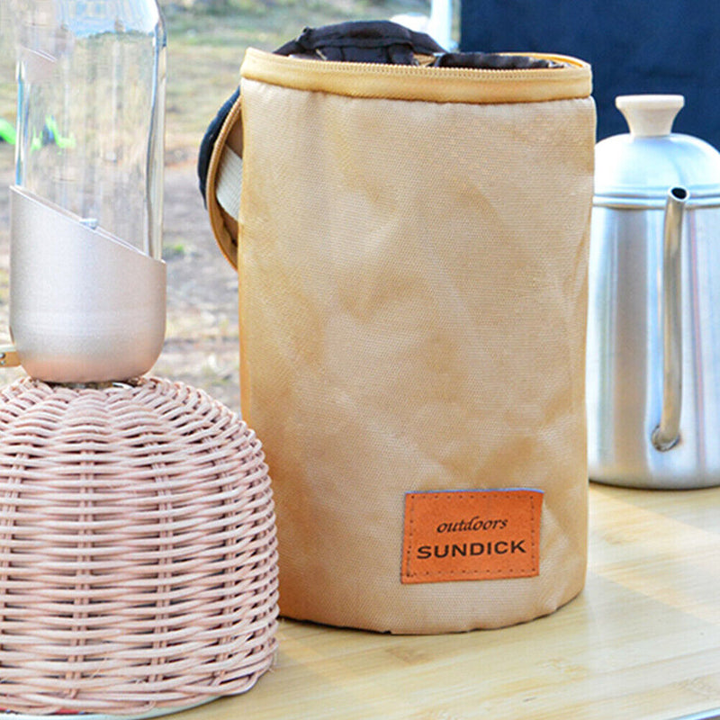 Gas Tanks Storage Bag Oxford Cloth Camp Hiking Fuel Protective Case (Small)