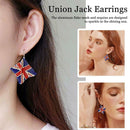 Union Jack Jubilee England Earrings Union Jack Earrings UK Flags Ear Stud