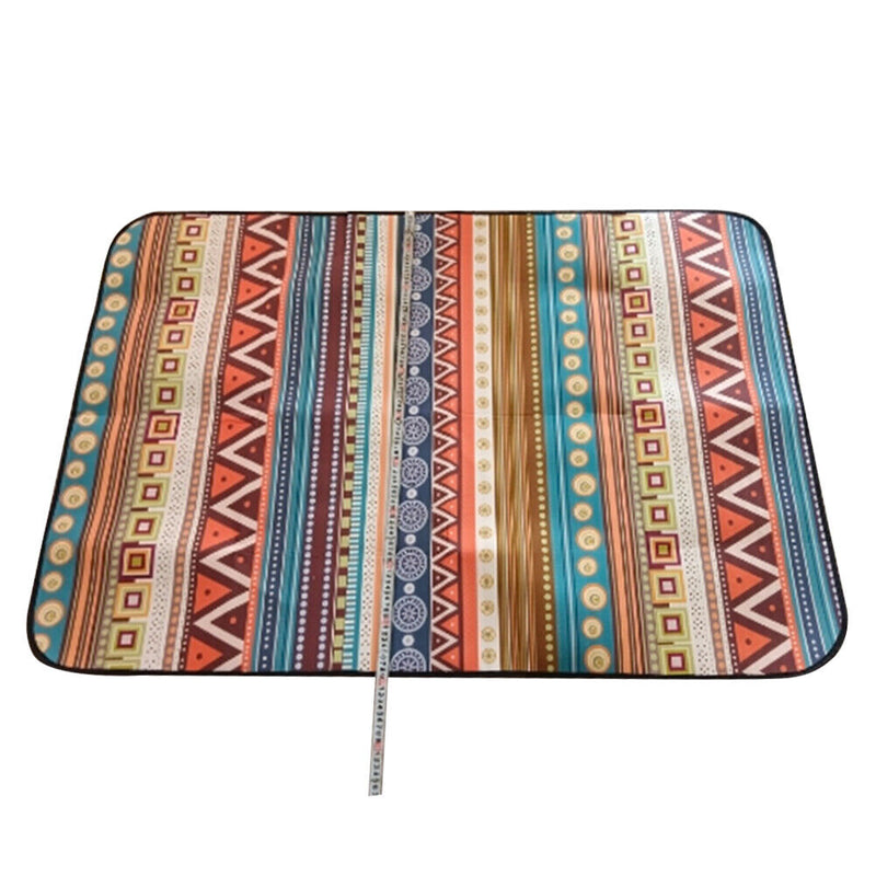Waterproof Foldable Beach Blanket Outdoor Picnic Camping Mat (200x200cm) Newly