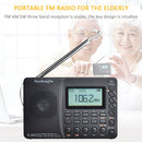 AM FM Battery Operated Portable Pocket Digital Radio Rechargeable Music Player