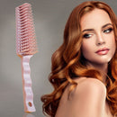Women Hair Brush Scalp Massage Designed Anti-static Eight Claw Comb (Pink) Newly