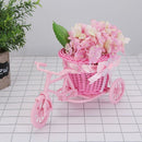 Organization Kids Gift Home Storages Bicycle Design Bike Rattan Storage Basket