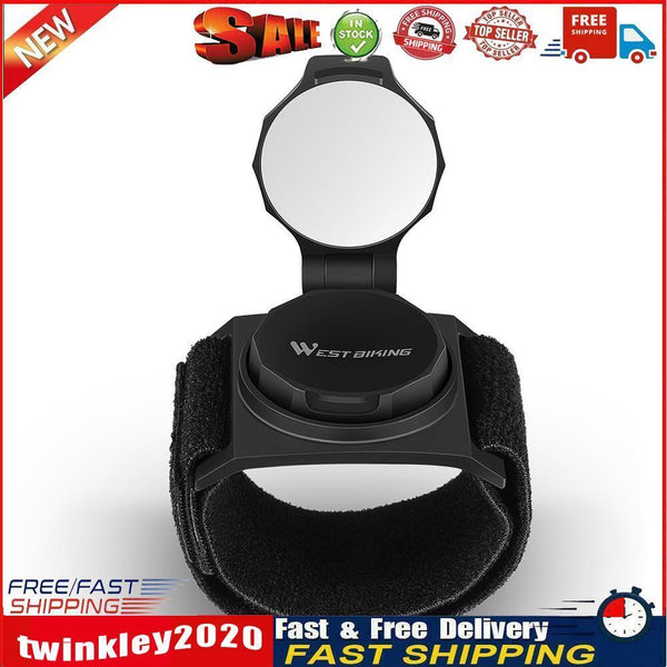 WEST BIKING Bike Bicycle Wrist Rearview Rear View Mirror Cycling Accessory Newly