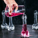 Drinking Glass Wine Beer Juice Cocktail Mug Cup Bottle Crystal Party W2T2