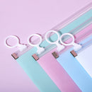 4pcs Portable Ziplock Bags Zipper Dustproof Waterproof Masks Holder Folder Bag