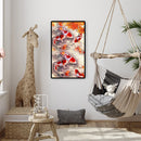 DIY Full Round Drill Diamond Painting Koi Handmade Room Decor Art Craft Gift