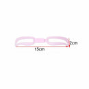 4 Styles Cosmetics Eyebrow Shaper Kit Eyebrow Stencil Thrush Card Grooming