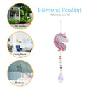 Diamond Drill Rainbow Collection Hang Crystal Prisms Wind Chime (Licorne 2)