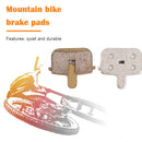 2pcs MTB Bike Hydraulic Brake Pads Bicycle Metal Disc Brake for TONGUELI Forever