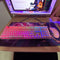 104pcs Universal Mechanical Keyboard Keycaps PC Bakclit Key Cap Set (Pink)