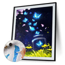 Butterfly Oil Paint By Numbers Canvas Set Drawing DIY Coloring Picture for Kids