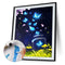 Butterfly Oil Paint By Numbers Canvas Set Drawing DIY Coloring Picture for Kids