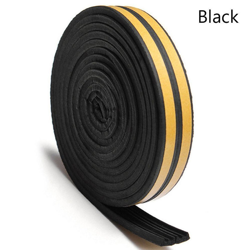Weather Strips Soundproof Rubber Window Door Draught Excluder Foam Seal Strip