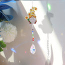 Diamond Drill Rainbow Collection Hang Crystal Prisms Wind Chime (Gnome) Newly