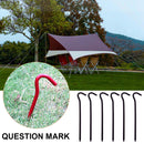 6x Portable Camping Tent Nail Anchors Ground Fixing Nail Stake Outdoor Equipm