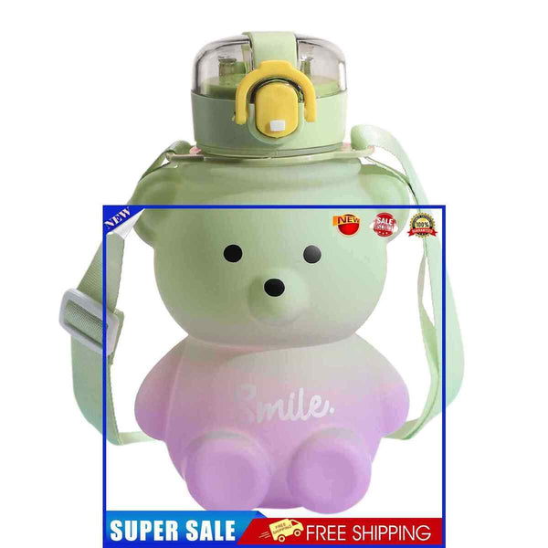 #A Straw Cup High-Value with Belt Water Bottle Mobile Phone Holder Practical